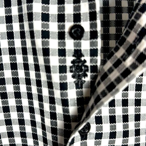 ROBERT GRAHAM Boy’s Button Up Shirt
Cotton Plaid Contrast Cuffs M (10-12) - Picture 7 of 11